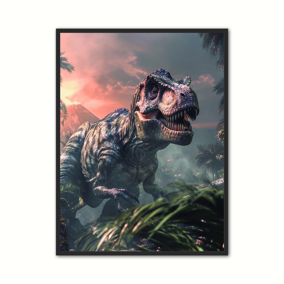 Plakat med Dinosaur Plakat 5 - T-Rex 50 x 70 cm (B2)