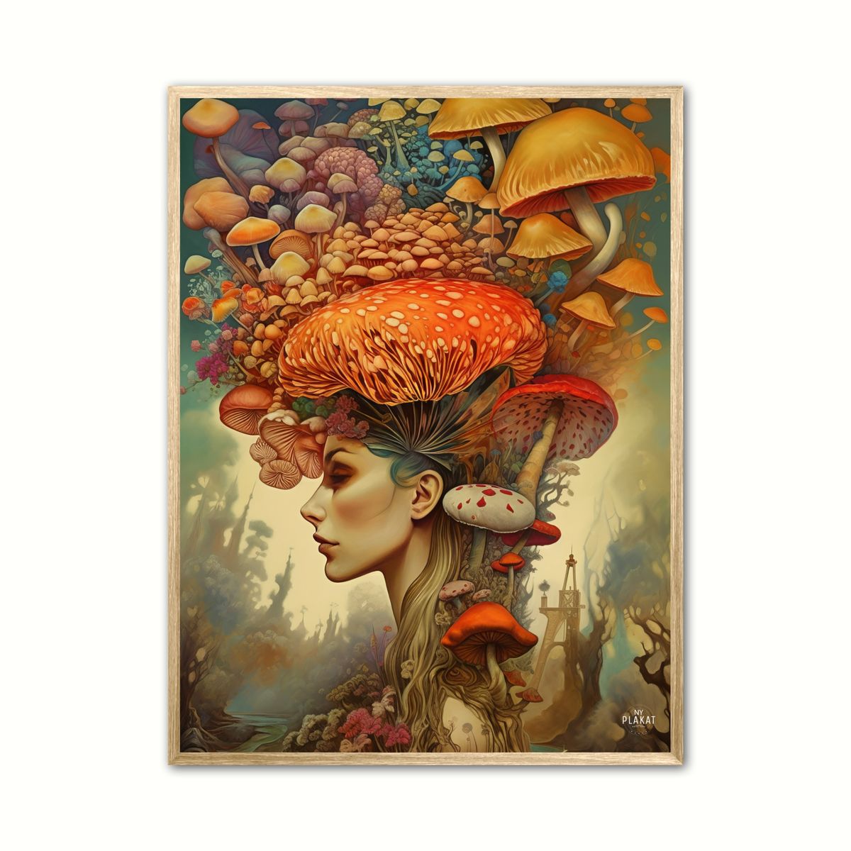 Plakat med Dreamgarden No. 3 21 x 29,7 cm (A4)