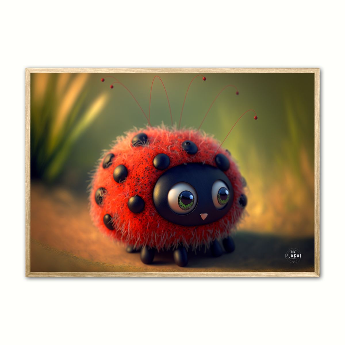 Plakat med Fluffy Spot - Fuzzballs 50 x 70 cm (B2)