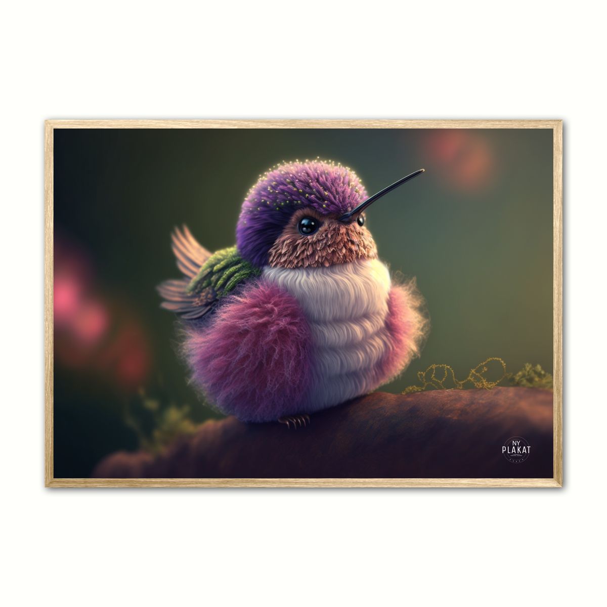 Plakat med Fuzzy Winger - Fuzzballs 50 x 70 cm (B2)