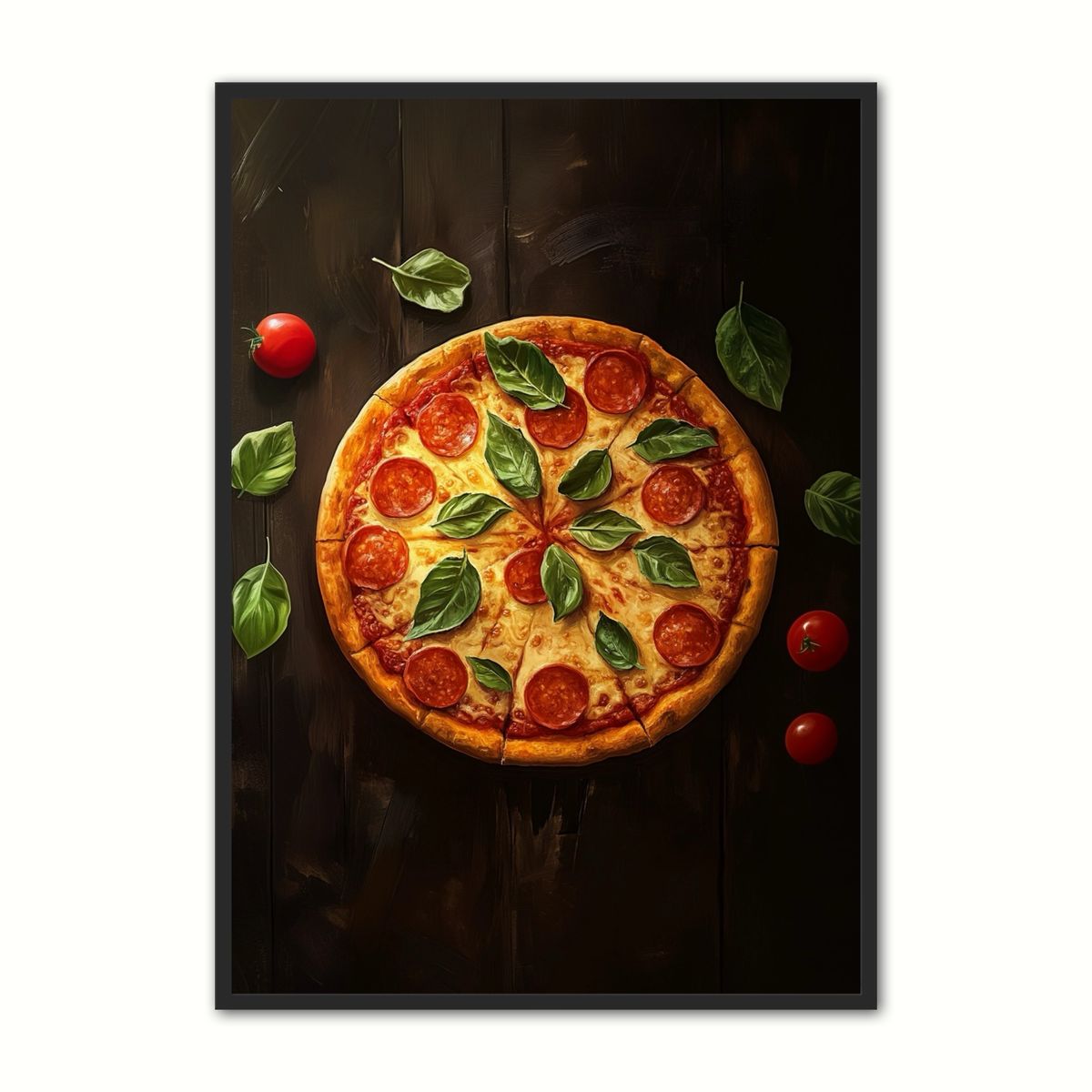 Plakat med Pizza Plakat 1 21 x 29,7 cm (A4)