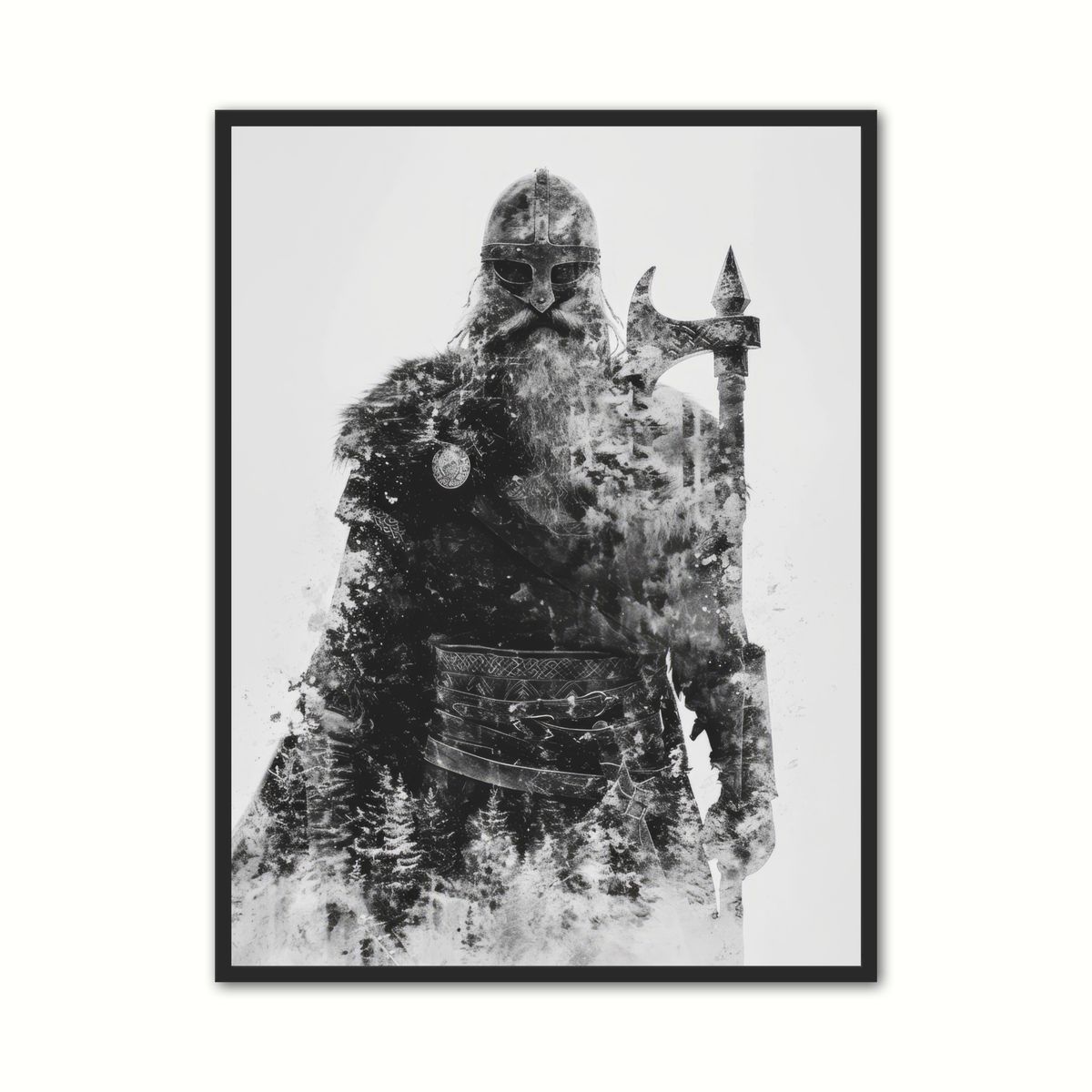 Plakat med Viking Plakat 2 30 x 40 cm