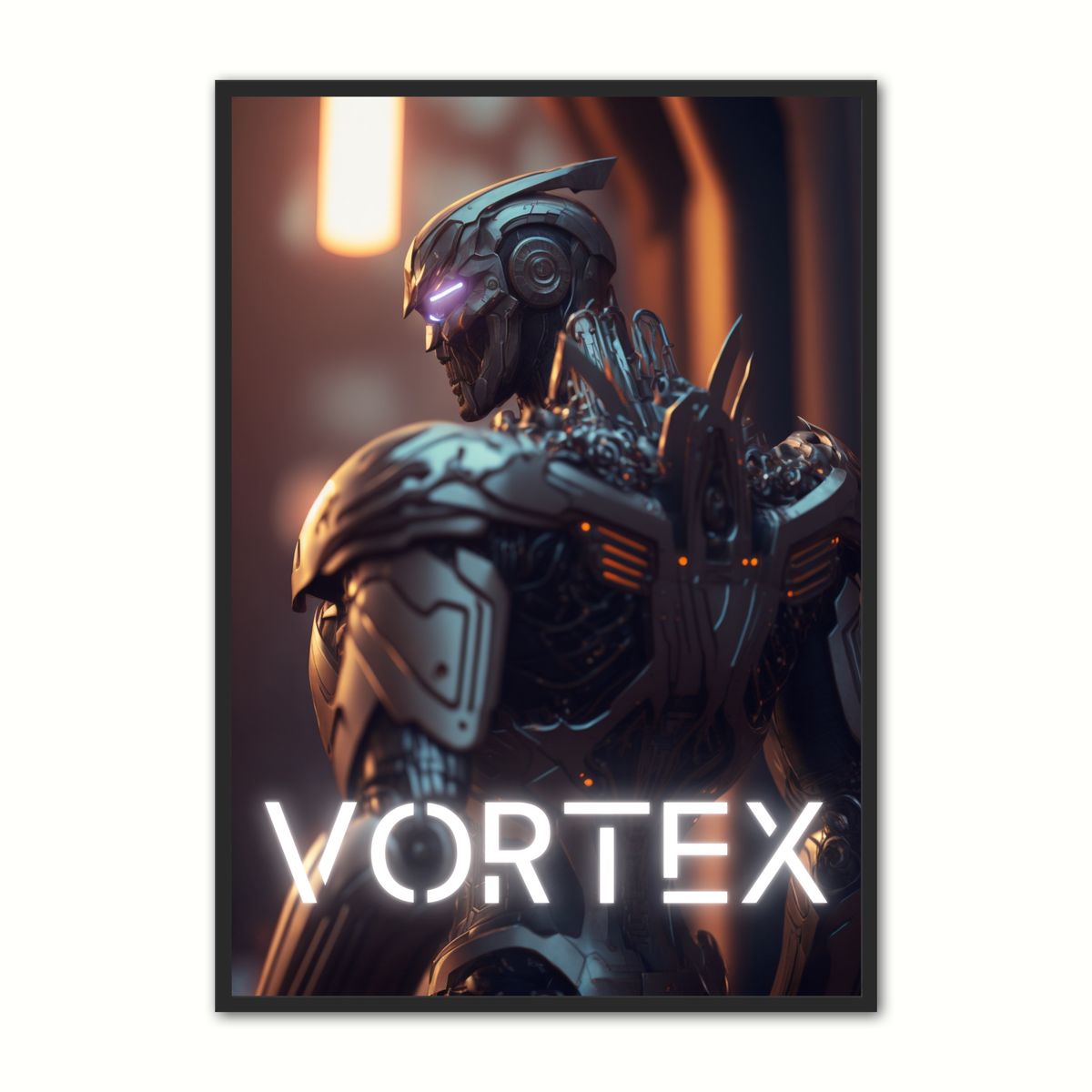 Plakat med Vortex - Android 21 x 29,7 cm (A4)