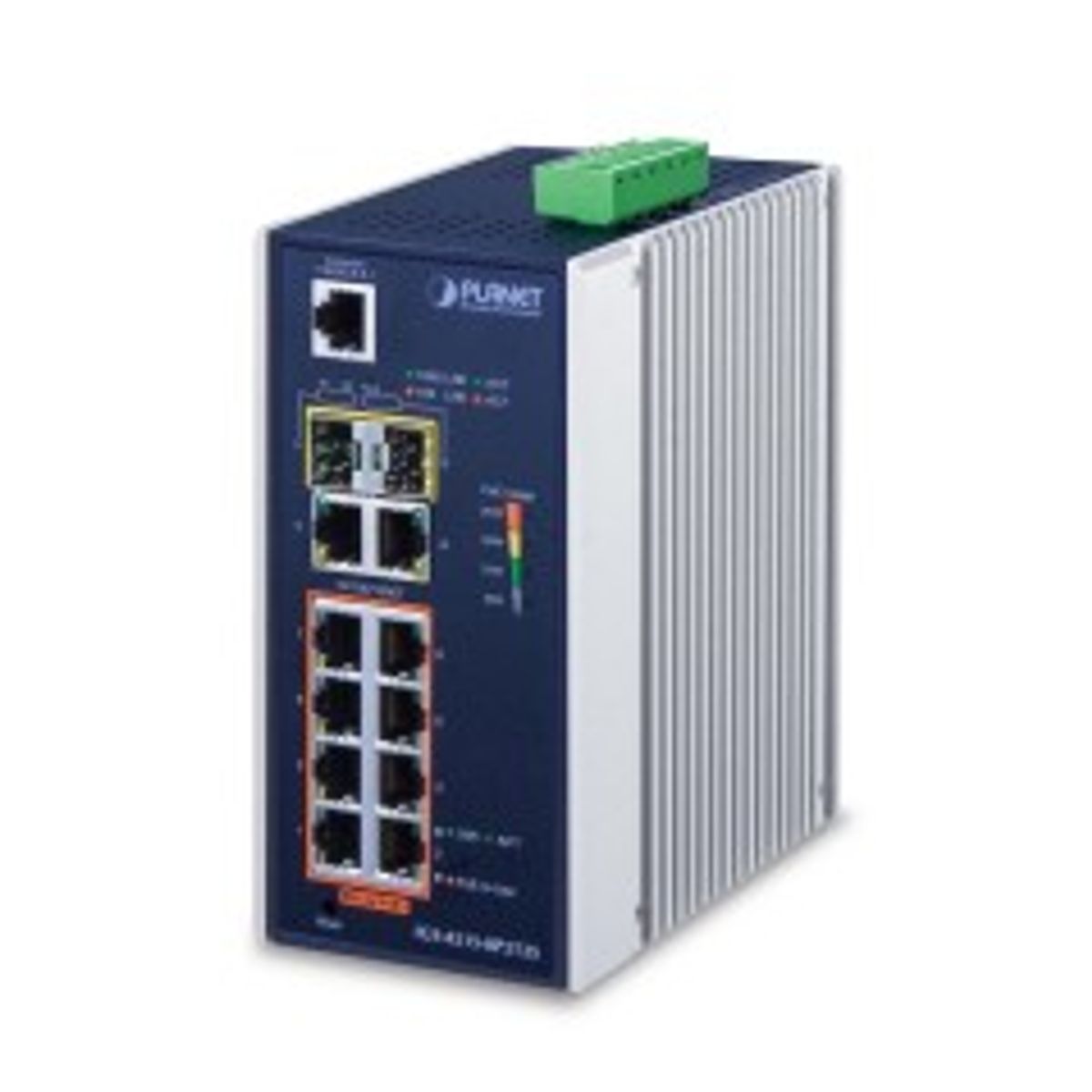 Planet IP30 Industrial L2/L4 8-Port