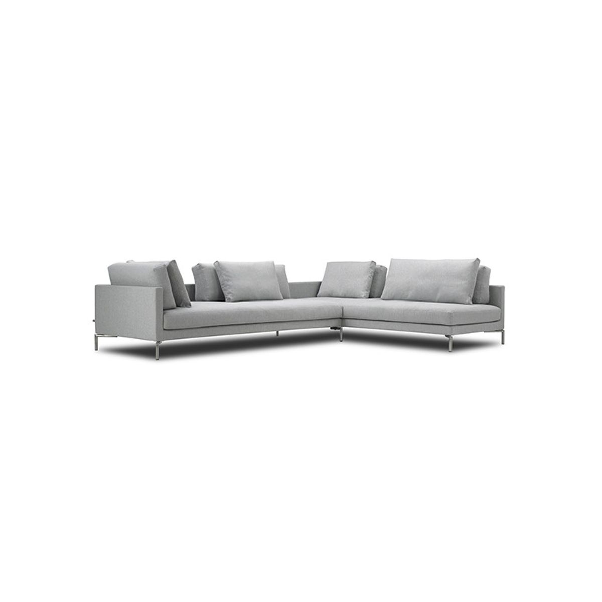 Plano Sofa fra Eilersen (Lædergruppe A, CHAISELONG,H. 100 x 165 CM)