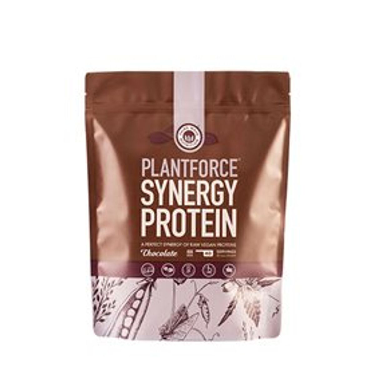 Plantforce Protein Synergy chocolate 800g - 3 for 675,-