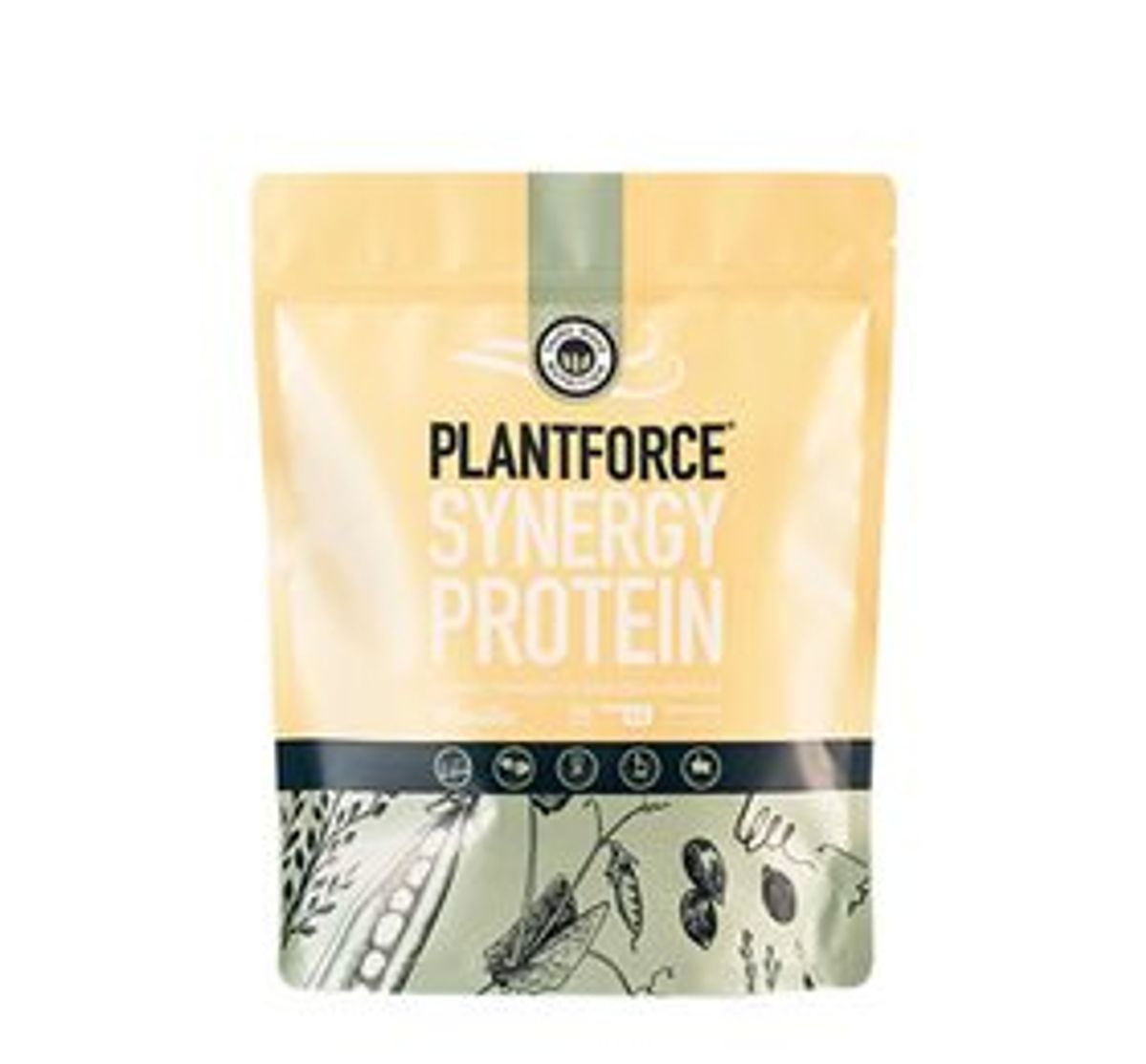 Plantforce Protein Synergy Vanilla 800g - 3 for 675,-