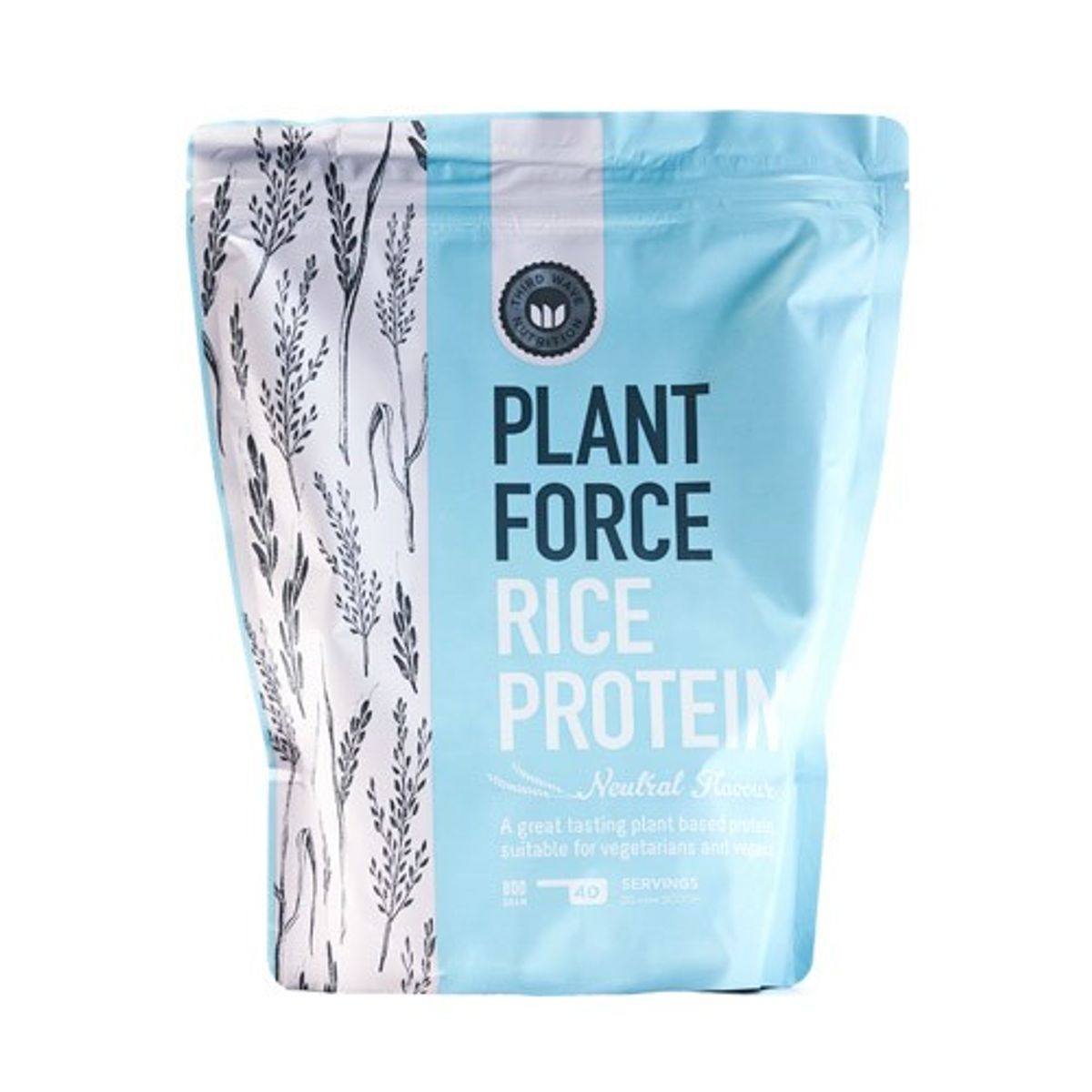 Plantforce Risprotein Natural Ø 800 g.