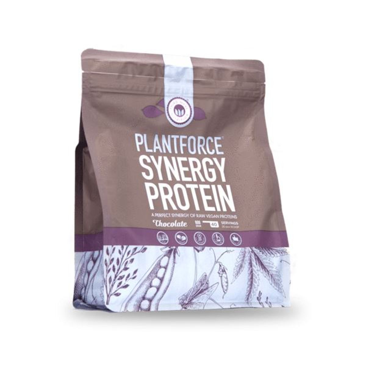 Plantforce - Synergy Protein - Chokolade 800 Gram