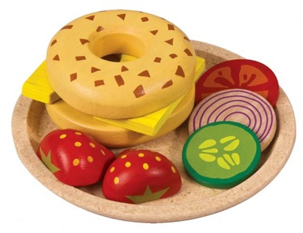 Plantoys Bagel med ost