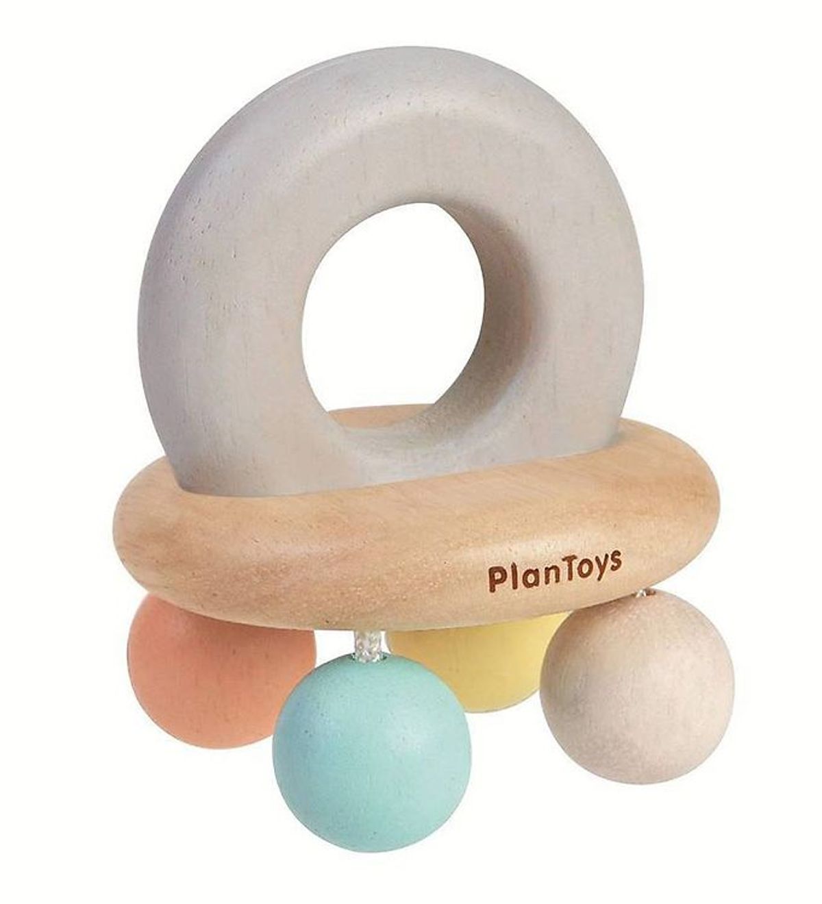 PlanToys Klokke-Rangle - Pastel