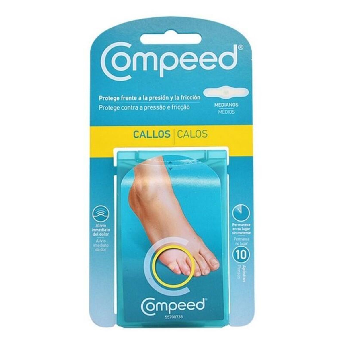 Plaster til ligtorne Compeed Callos (10 uds)