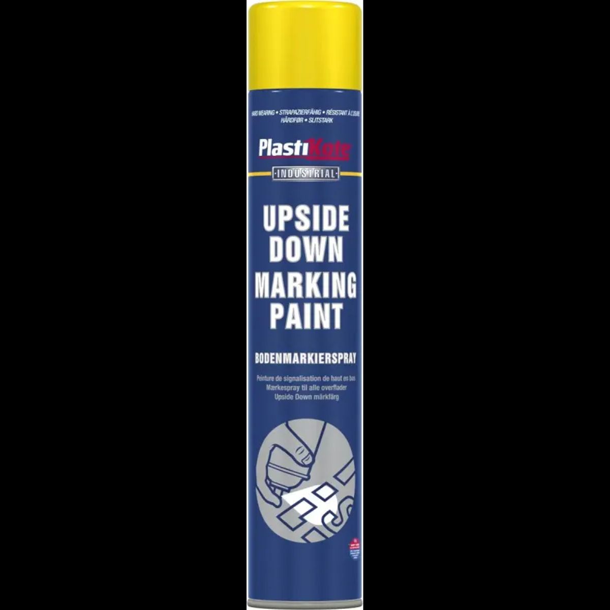 Plasti-kote Markeringsspray - 6002 Gul 750ml