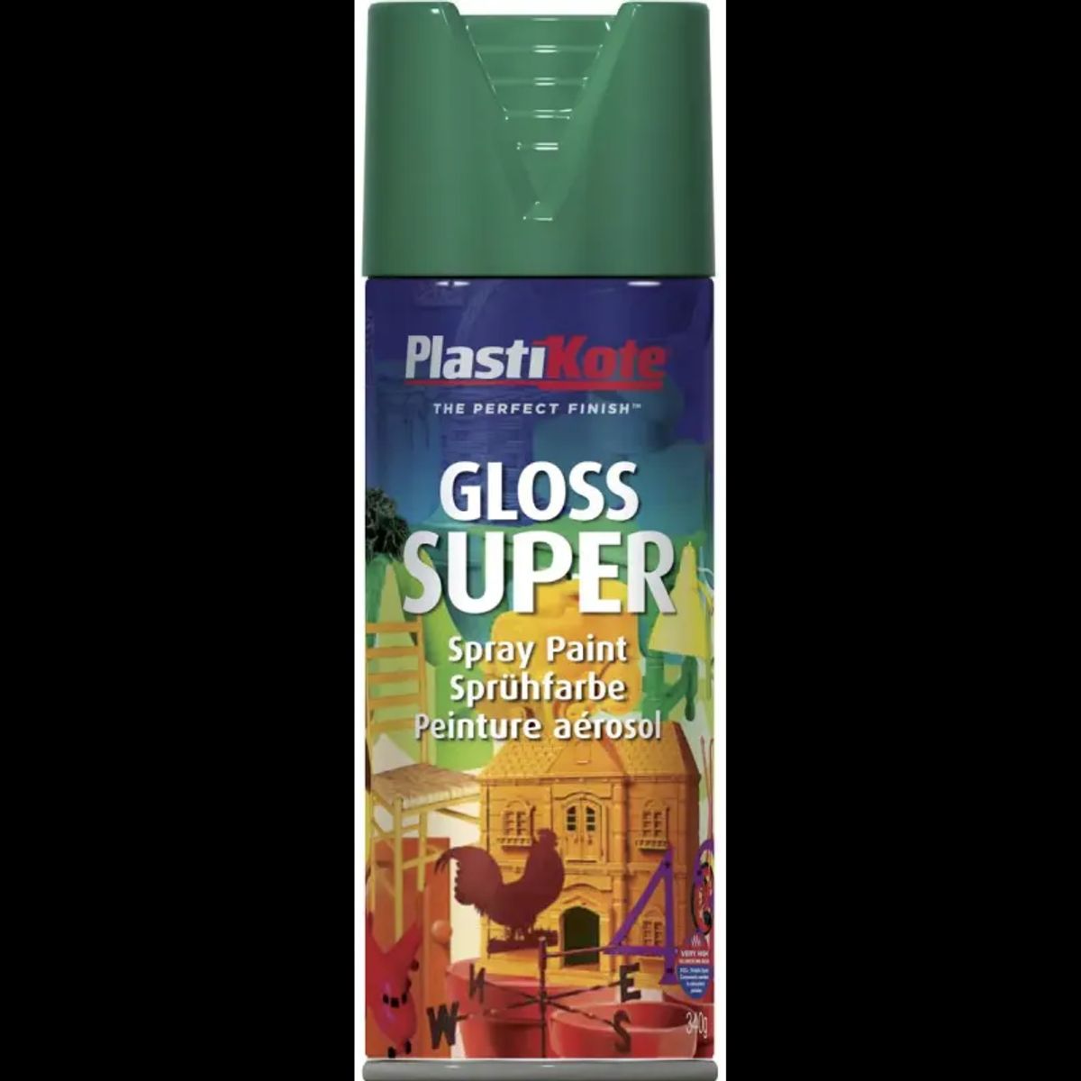 Plasti Kote Pk Super Ral6005b - Mørk Grøn 400ml