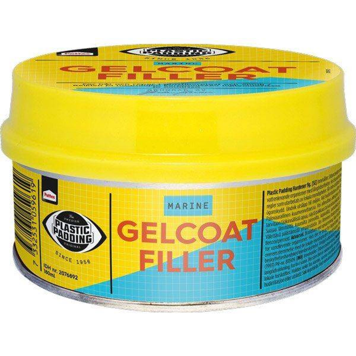 Plastic Padding Gelcoat filler 180 ml. - 1670832