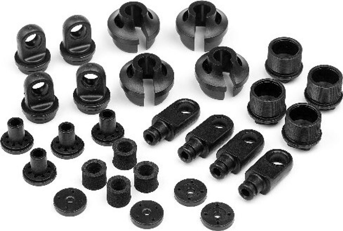 Plastic Shock Parts (vader Xb) - Mv27003 - Maverick Rc