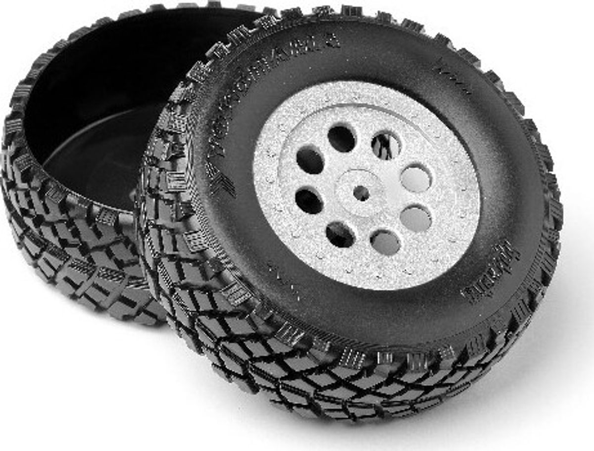 Plastic Truck Bed Tires (2pcs) - Hp103773 - Hpi Racing