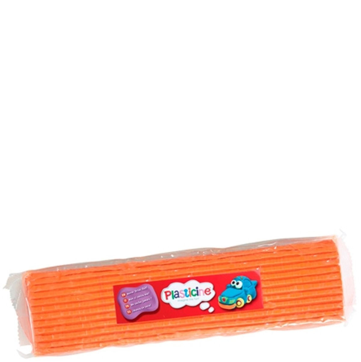 Plasticine Modellervoks Blok - Orange