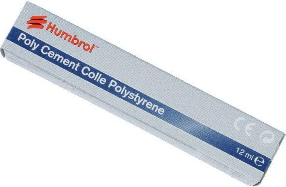 Plastik Lim I Tube - Poly Cement 12ml - Ae4021 - Humbrol