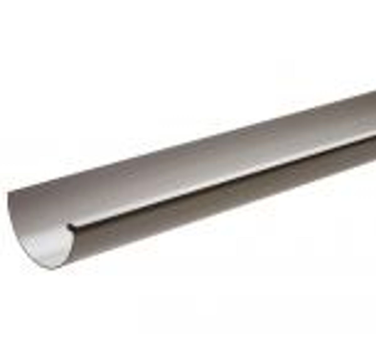 Plastmo 10" x 3000 mm Tagrende grå