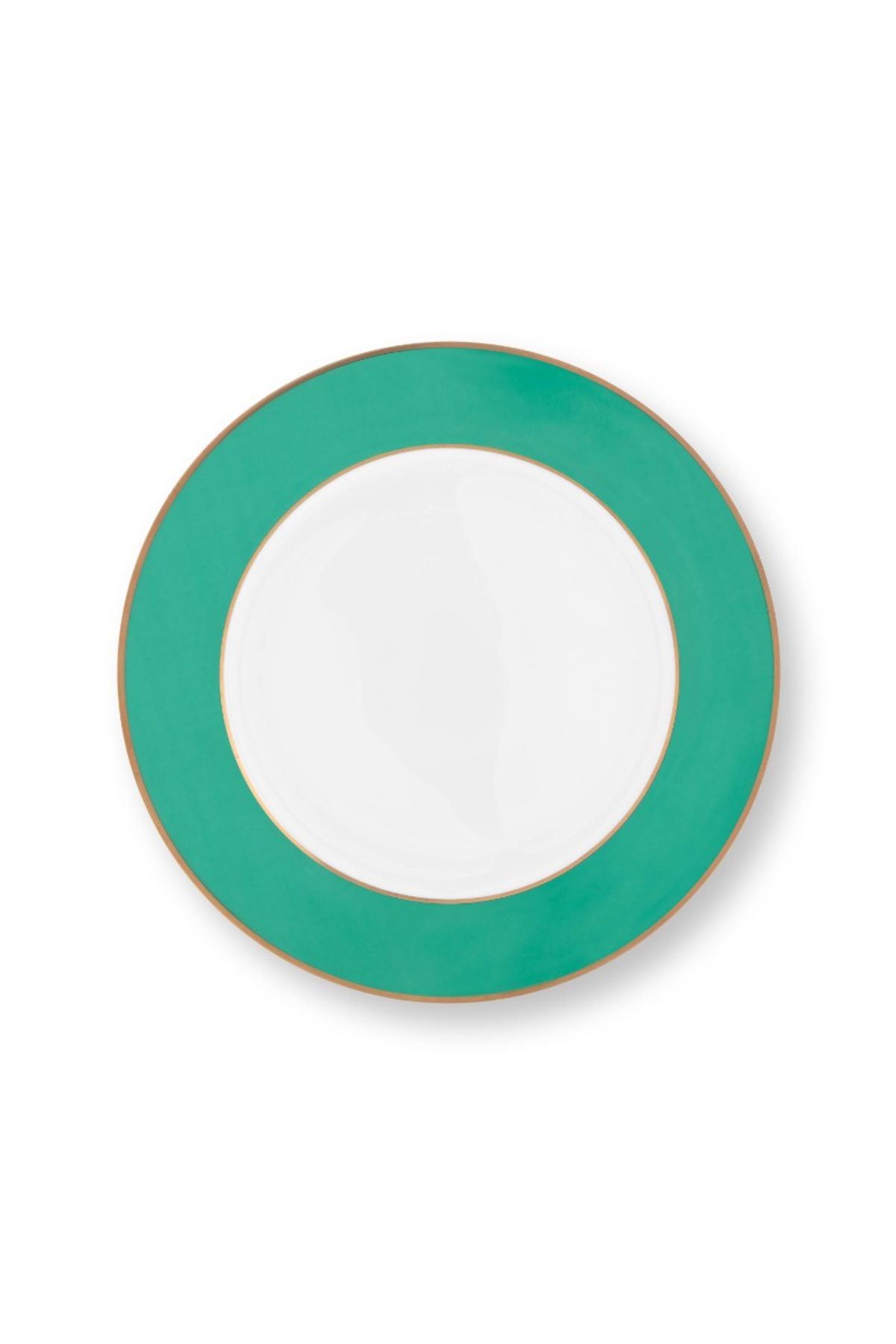 Plate Pip Chique Gold-Green 23cm