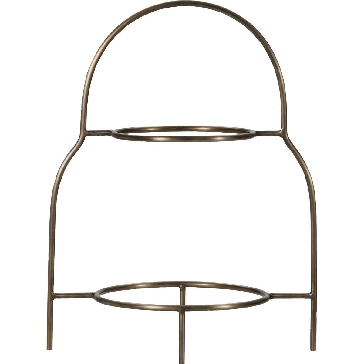 Plate stand, HDSana, Antique brass finish