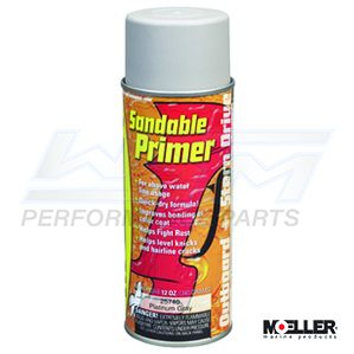 platin grå sandable primer - 025740