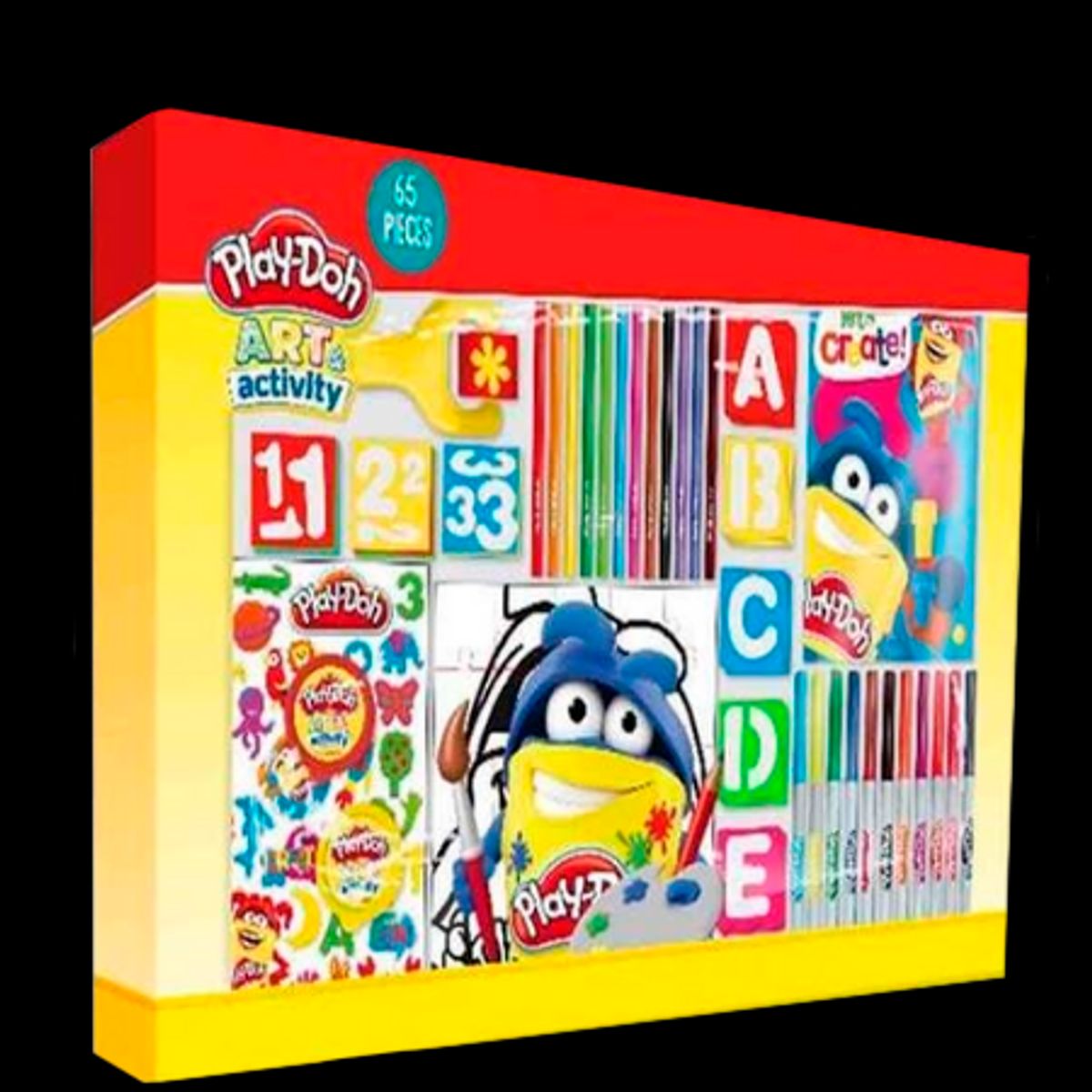 Play-Doh Art & Activity Mega Box - 67 dele