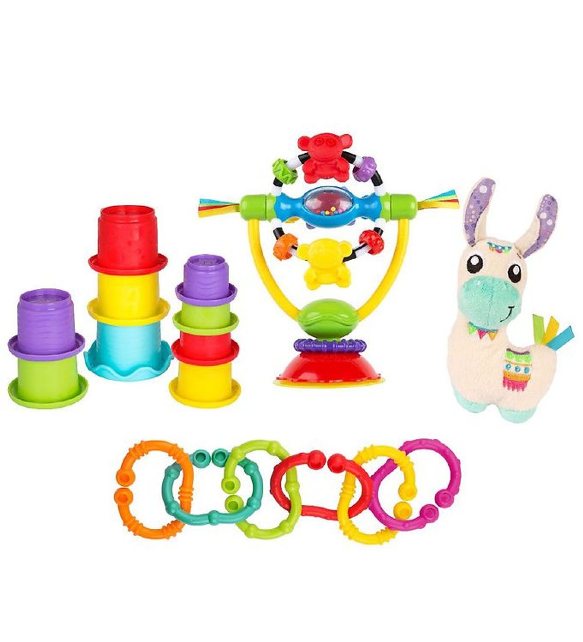 Playgro Gaveæske - 4 Dele - Lama