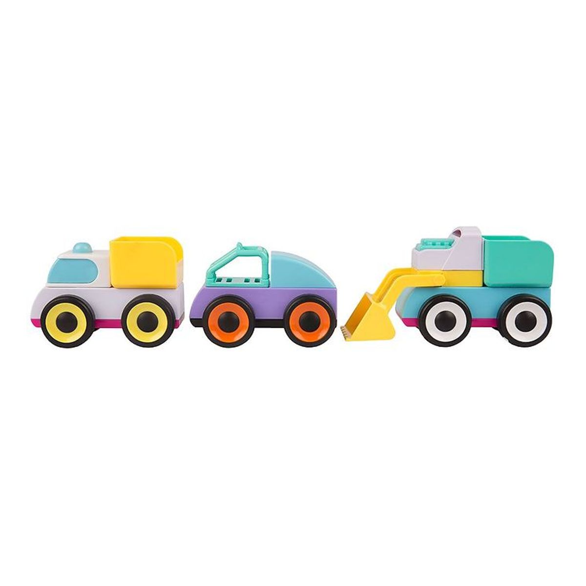 Playgro Køretøjer - Build and Drive Mix n Match Vehicles