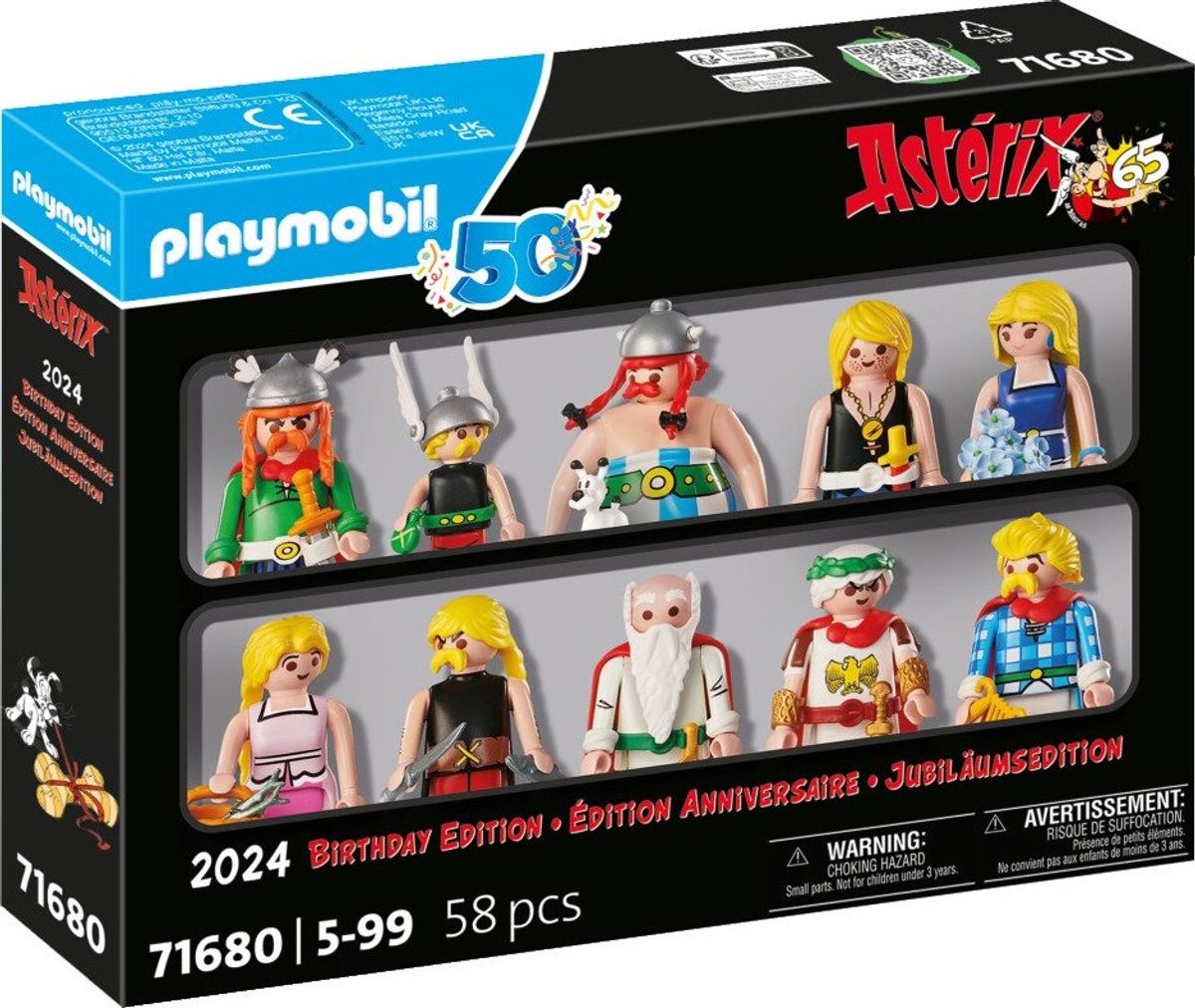 Playmobil 50 - Asterix 65 års Fødselsdagsudgave - 71680