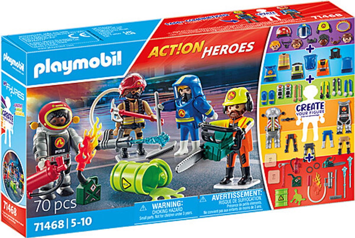 Playmobil Action Heroes - My Figures - Brandvæsen - 71468