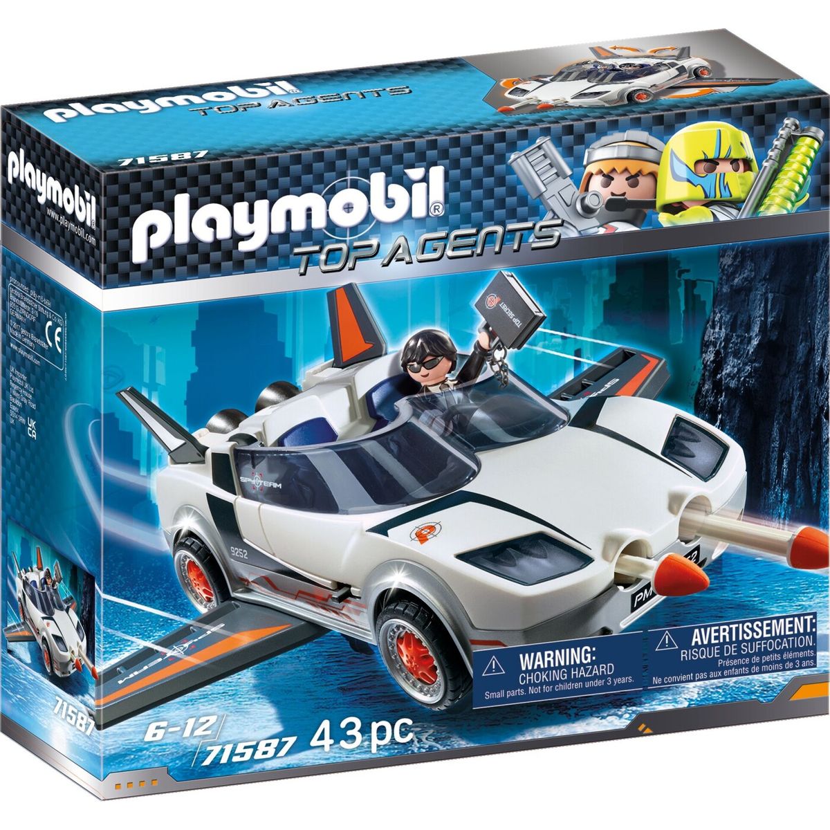 Playmobil - Agent Ps Spy Racer (71587)