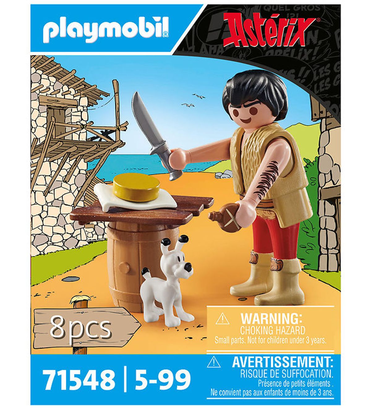 Playmobil Asterix - Boneywasawarriorwayayix - 71548 - 8 Dele