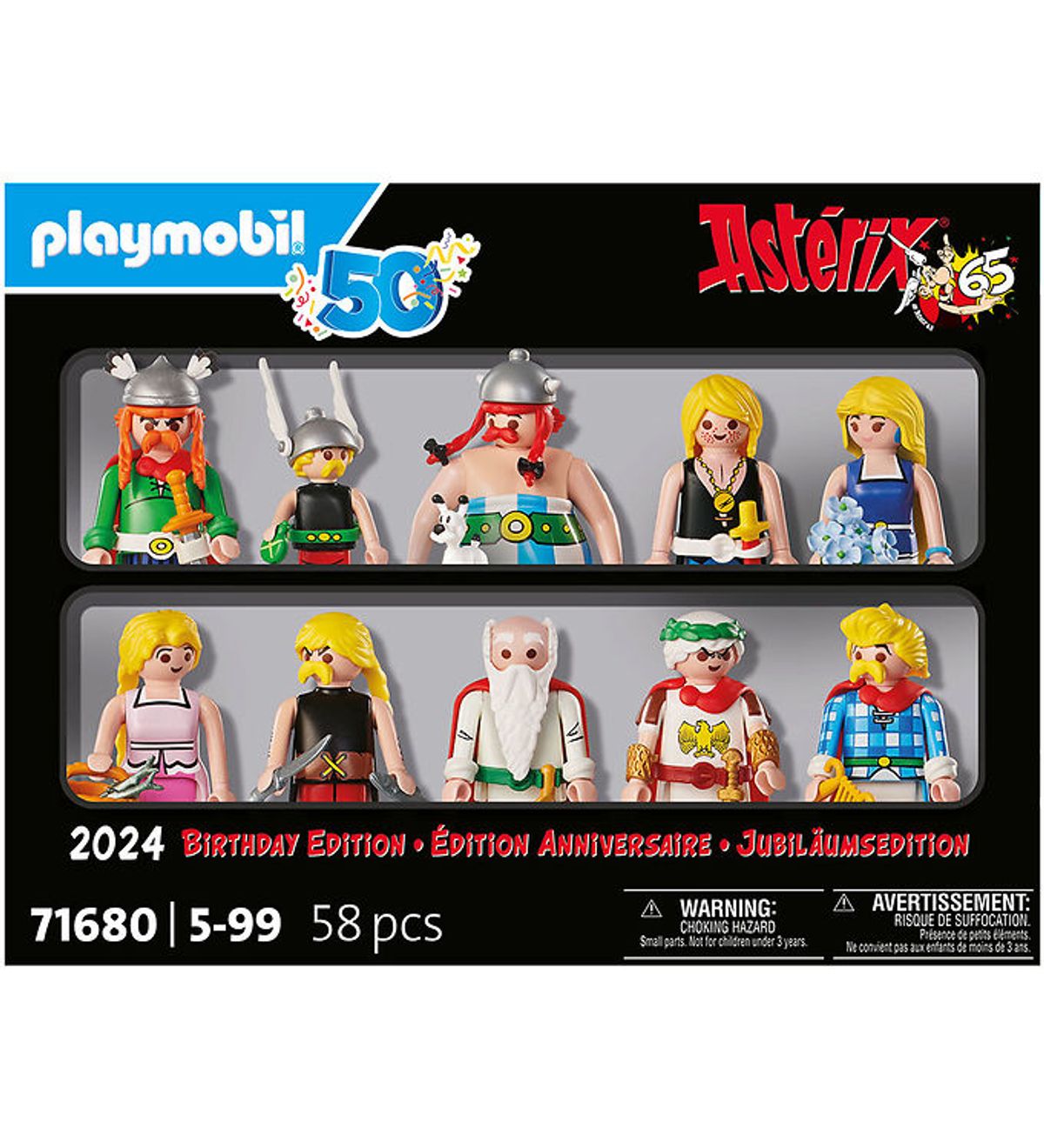 Playmobil Asterix - Collector Pack - 71680 - 58 Dele