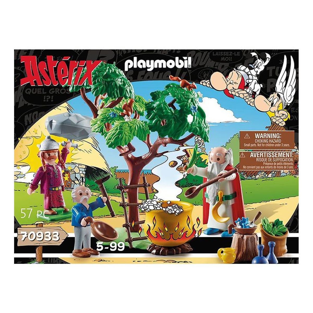 Playmobil Asterix - Miraculix Med Trylledrik - 70933 - 57 Dele