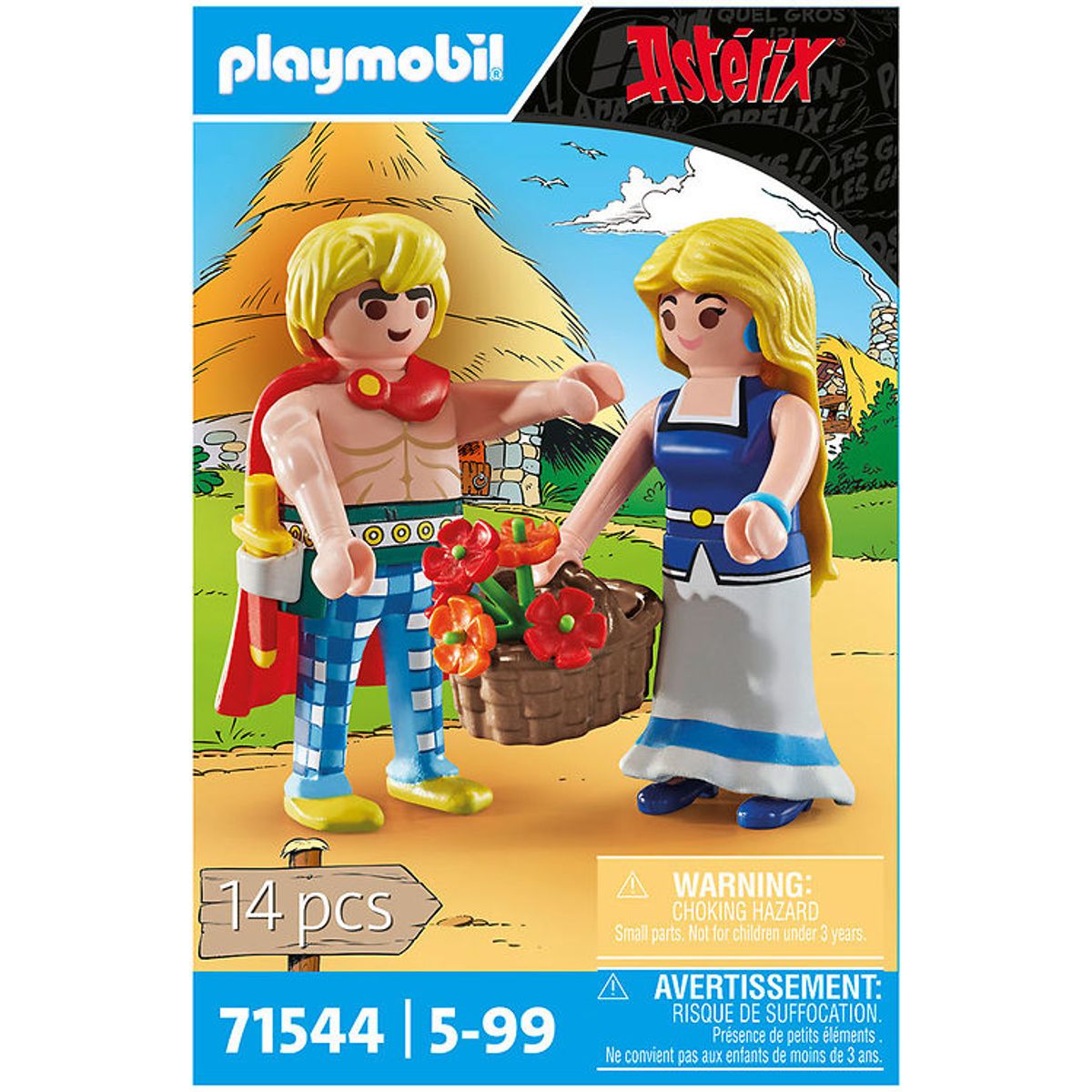 Playmobil Asterix - Tragicomix og Panacea - 71544 - 14 Dele