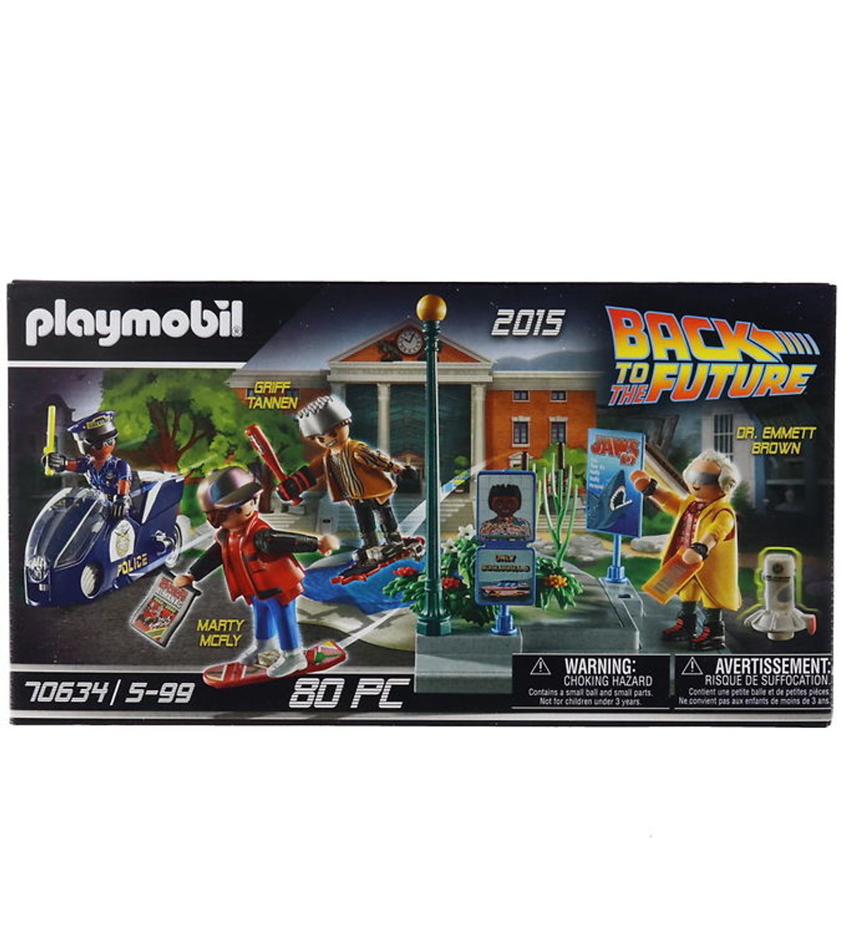 Playmobil Back To The Future - Part II Hoverboard-jagten - 70634