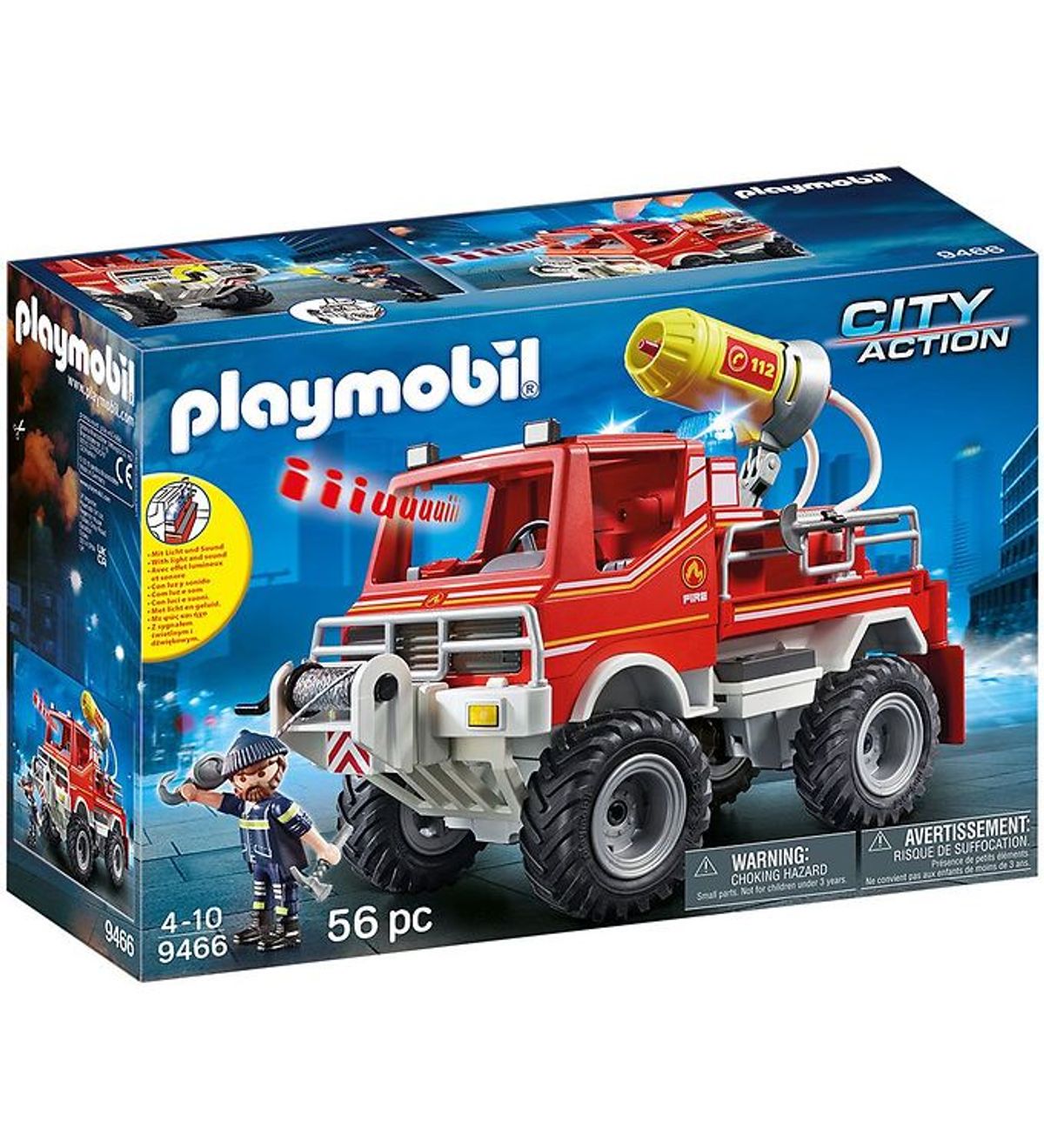 Playmobil City Action - Brandbil - 94667 - 56 Dele