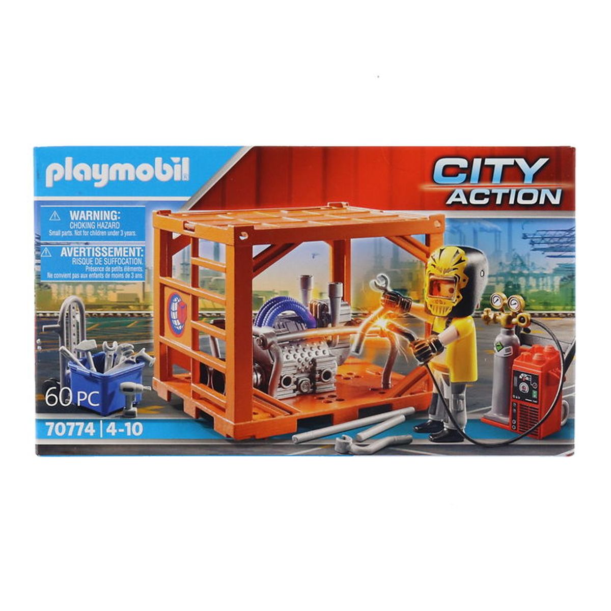 Playmobil City Action - Containerproducent - 70774 - 60 Dele