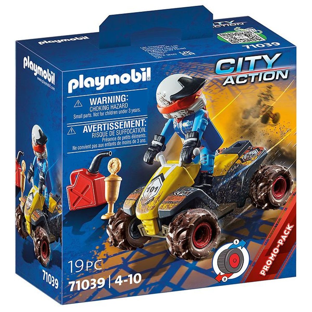 Playmobil City Action - Offroad-ATV - 71039 - 19 Dele