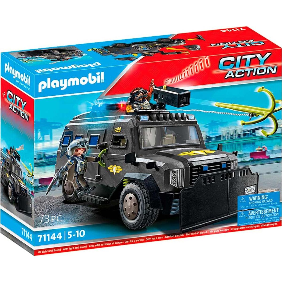 Playmobil City Action - Swat Terrængående Køretøj - 71144