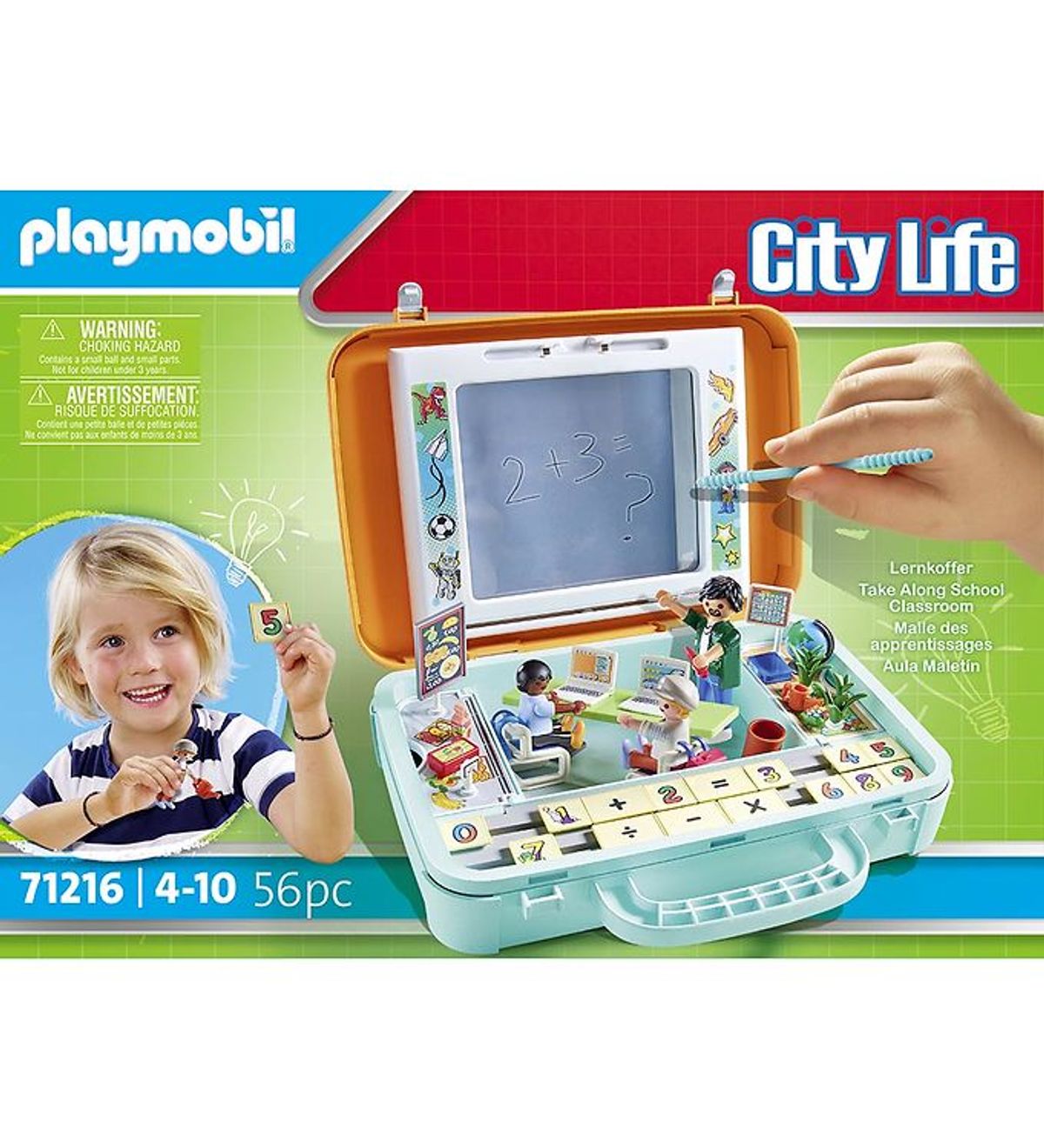 Playmobil City Life - Klasseværelse - 71216 - 56 Dele