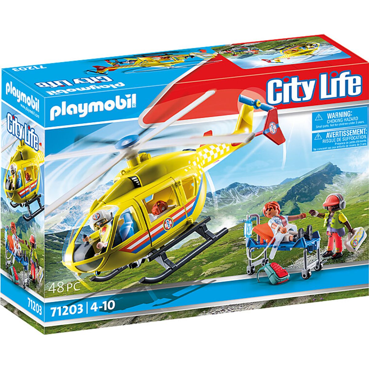 Playmobil City Life - Redningshelikopter - 71203