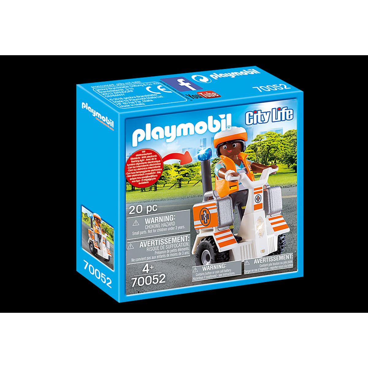 Playmobil City Life Redningssegway - 70052