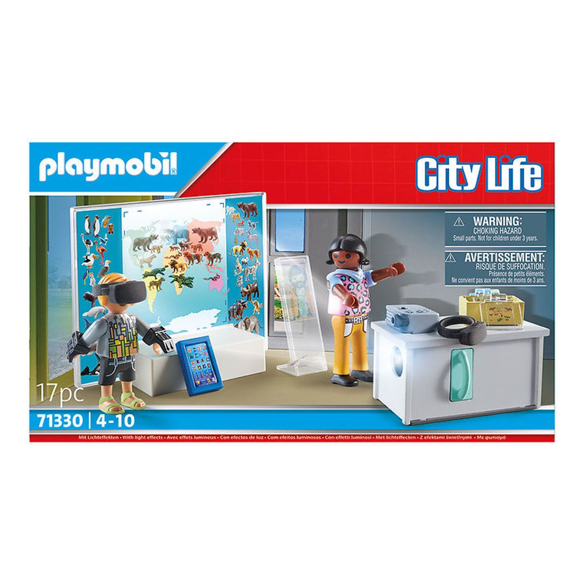 Playmobil City Life - Virtuelt Klasseværelse - 17 Dele - 71330