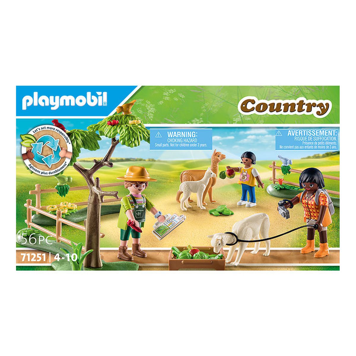 Playmobil Country - Alpaka-vandring - 71251 - 56 Dele