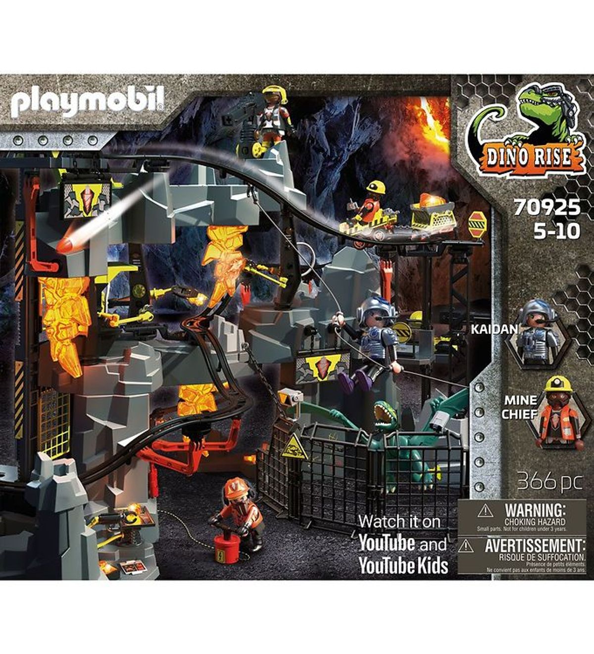 Playmobil Dino Rise - Dino Mine - 70925 - 366 Dele