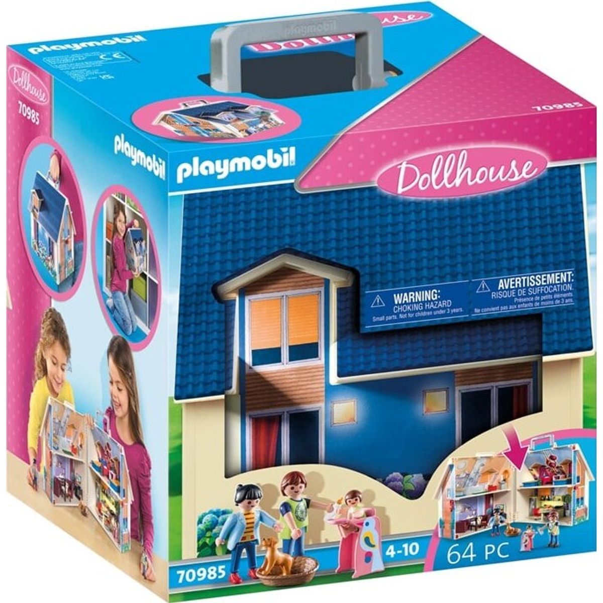 Playmobil Dollhouse - Mit Tag-med-dukkehus - 70985