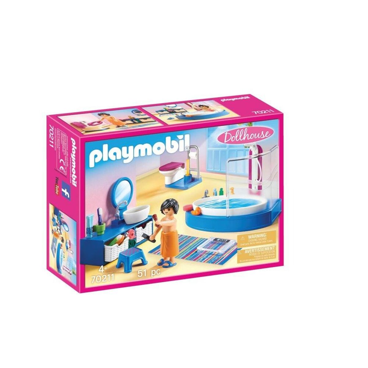 Playmobil Dukkehus, Badeværelse